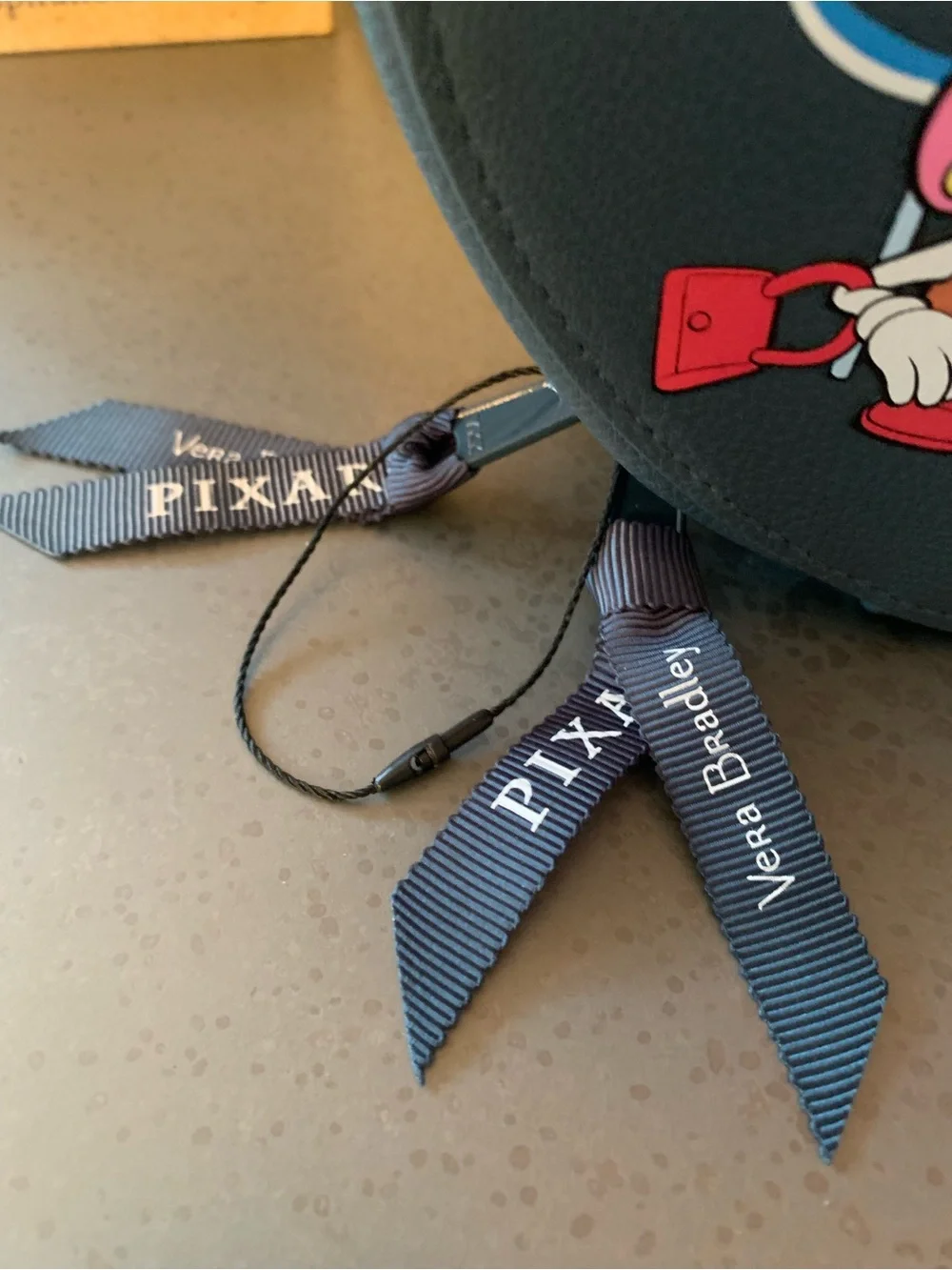 DISNEY PIXAR, Vera Bradley NEW WITH BLACK HANG TAG, Cosmetic Case.